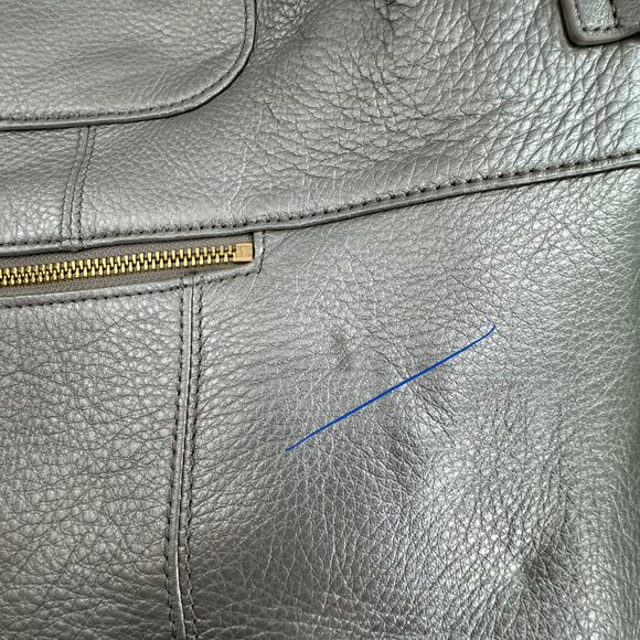 HTF Retired Leather Lily Jade Galena Shaylee Gold Purse/Backpack Diaper Bag - Picture 16 of 16